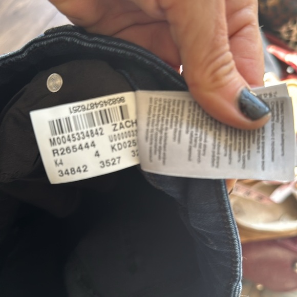 Mavi dark blue ZACH straight leg jeans size 32 x30 - Picture 8 of 13